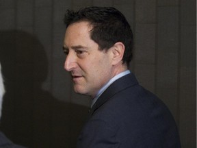 Former mayor Michael Applebaum arrives at the Montreal courthouse Feb. 6, 2014.