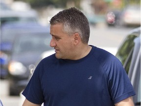 Domenic Fazioli seen here on Saturday July 28, 2012 faced charges following an apparent domestic dispute.