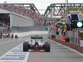 The Canadian Grand Prix Formula One race runs Sunday at 2 p.m.