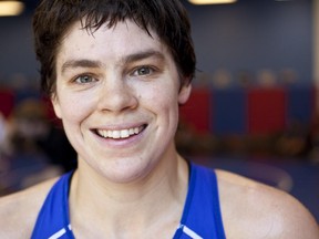 Wrestler Martine Dugrenier.