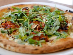 The pancetta, fig and goat cheese pizza at No 900: a favourite of Lesley Chesterman.