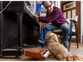 "Hip hop is the reason I started making music,"  says Josh Dolgin, a.k.a. Socalled, discussing his latest album, Peoplewatching. That's him with his dog Poopsie at home in Montreal.