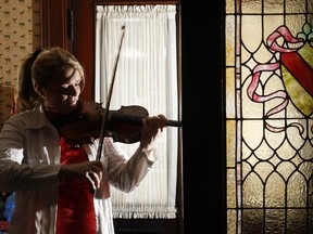 Angèle Dubeau, 53, is a classically trained violinist.