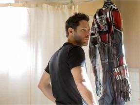 Paul Rudd stars in Marvel's superhero blockbuster Ant-Man.