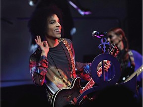 Prince performs May 19 in Toronto during his HITnRUN tour.