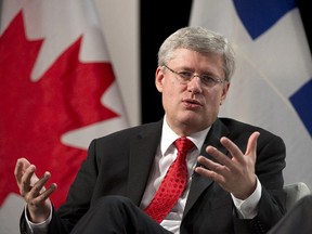Prime Minister Stephen Harper in Montreal in 2013.