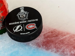 The Montreal Canadiens play the Tampa Bay Lightning in Game 2 of the Stanley Cup playoffs on Sunday, May 3, at the Bell Centre.