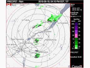 Victoriaville tornado warning