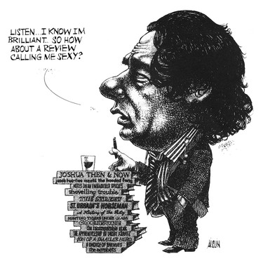 Brilliant and sexy: Doris Giller, whom the awards are named after, was the book editor at The Gazette in the early 1980s. At that time, Doris and I concocted many mischievous projects ó like this 1980 caricature of Richler that she commissioned and, I might add, it was Doris who came up with the punchline.