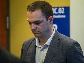 Guy Turcotte seen here on Sept. 14, 2015 at the St-Jérôme courthouse.