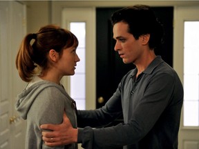 Claire (Anaïs Demoustier) and David (Romain Duris) become increasingly adventurous in François Ozon's Une nouvelle amie.
