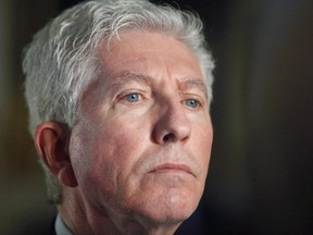 Former Bloc Quebecois leader Gilles Duceppe in Ottawa in 2012.