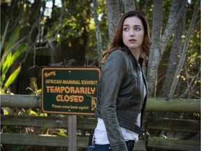 Kristen Connolly in Zoo, a new series on CTV and CBS about deadly attacks by animals around the globe.