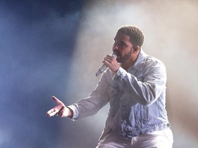 Drake performs in Australia in February 2015. No photographers were allowed at his Montreal concert May 31, 2015.
