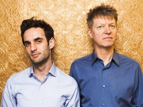 When Julian Lage, left, and Nels Cline started improvising together, "it was just this complete connection of spontaneous composition and deep listening," Cline says.