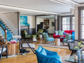 The newly reopened boutique hotel, Whitehall, in Camden, Maine, is both quaint and contemporary.