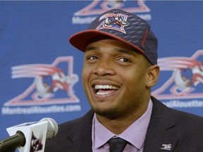 Michael Sam has left the Alouettes' training camp for personal reasons.