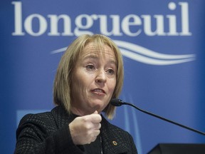 Longueuil mayor Caroline St-Hilaire .