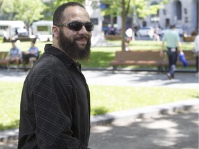 Adil Charkaoui in Montreal June 4, 2015.