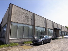 The former Reliance Power building on Hymus Blvd. in Pointe Claire.