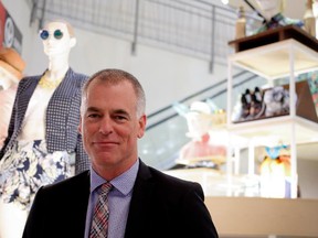 Peter Simons, CEO of La Maison Simons, in the downtown Montreal store in 2015. Simons is the fifth generation member of his family to head the business, founded in the Quebec City area in 1840.