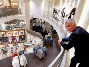 Peter Simons, CEO of La Maison Simons, in the downtown Montreal store in 2015. Simons is the fifth generation member of his family to head the business, founded in the Quebec City area in 1840.