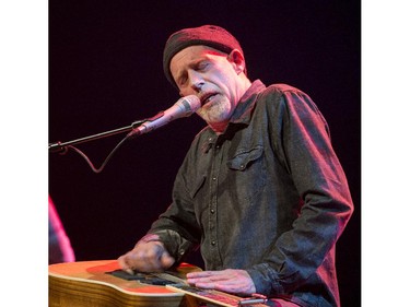 MONTREAL, QUE.: JUNE 27, 2015 --  Blues musician Harry Manx  performs at Place des Arts during The Montreal International Jazz Festival in Montreal, on Saturday, June 27, 2015. (Peter McCabe / MONTREAL GAZETTE)