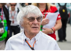 Bernie Ecclestone, 85, is staying on as chief executive officer of Formula One after the sale