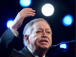 Former Quebec premier Jacques Parizeau.