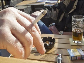 Quebec has introduced new tobacco legislation affecting smoking on outdoor terrasses.