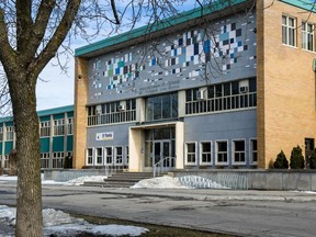 St-Thomas High School in Pointe-Claire.