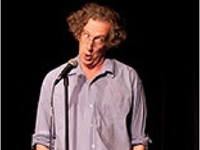 Comedian Lorne Elliott brings his show "How I Broke into Showbiz" to Hudson Village Theatre on Friday, June 5, 2 p.m. and Saturday, June 6, 8 p.m.