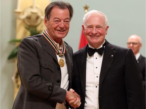 Walter Boudreau, artistic director of the Société de musique contemporaine du Québec, was honoured by Governor General David Johnston.