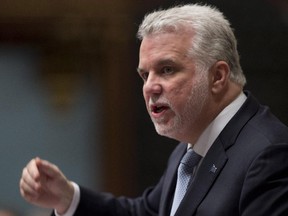 Quebec Premier Philippe Couillard.