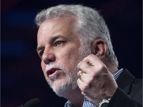 Quebec Premier Philippe Couillard.