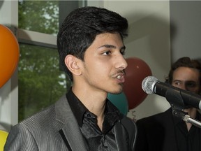 Shahzeb Malik is a Pierrefonds Comprehensive High School student and  one of the participants in the Youth in Action Volunteer Challenge.