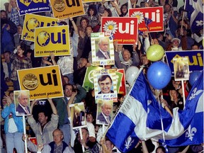 Yes Rally at Verdun Auditorium in 1995.