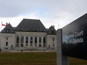 The Supreme Court of Canada in Ottawa.