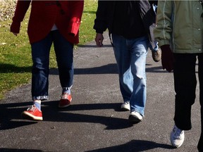 The Walkie Talkies -- Contactivity Centre's 60+ Walking Group meets on Mondays and Thursdays