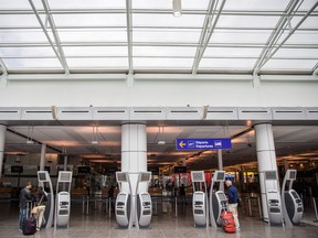 MONTREAL, QUE.: MAY 20, 2015 -- Pierre Elliott Trudeau International Airport in Montreal on Wednesday, May 20, 2015. (Dario Ayala / Montreal Gazette)