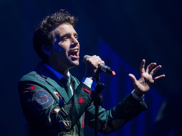 British singer and songwriter Mika performs at Salle Wilfrid-Pelletier of Place des Arts for the Montreal International Jazz Festival on Saturday, July 4, 2015.