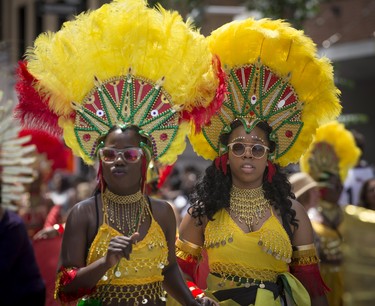 The Carifiesta parade in Montreal in 2015.