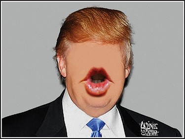 Aislin editorial cartoon Trump