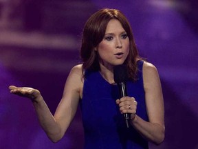 MONTREAL, QUE.: JULY 24, 2015-- Ellie Kemper performs at the Just For Laughs Festival in Montreal on Friday July 24, 2015. (Allen McInnis / MONTREAL GAZETTE)
