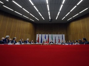 A plenary session at the United Nations building in Vienna, Austria July 14, 2015. Iran and six major world powers reached a nuclear deal on Tuesday, capping more than a decade of on-off negotiations with an agreement that could potentially transform the Middle East, and which Israel called an "historic surrender".