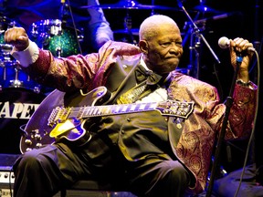 File photo, B.B. King performs at Club Nokia in Los Angeles.