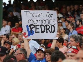 Red Sox retire Pedro Martinez's No. 45