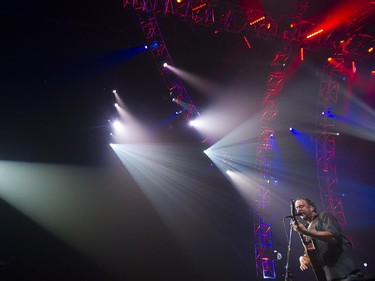 MONTREAL, QUEBEC, JULY 22, 2015:  Dave Matthews performs with his band in concert at the Bell Centre in Montreal, Wednesday, July 22, 2015. (Graham Hughes/Montreal Gazette)