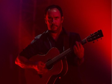 MONTREAL, QUEBEC, JULY 22, 2015:  Dave Matthews performs with his band in concert at the Bell Centre in Montreal, Wednesday, July 22, 2015. (Graham Hughes/Montreal Gazette)