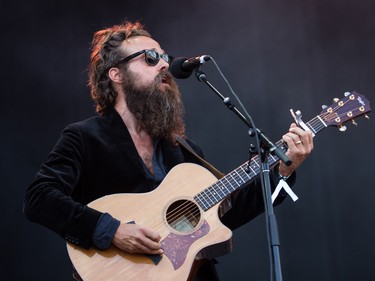 Iron & Wine (Samuel Beam) performs on day one of the 2015 edition of the Osheaga Music Festival at Jean-Drapeau park in Montreal on Friday, July 31, 2015.